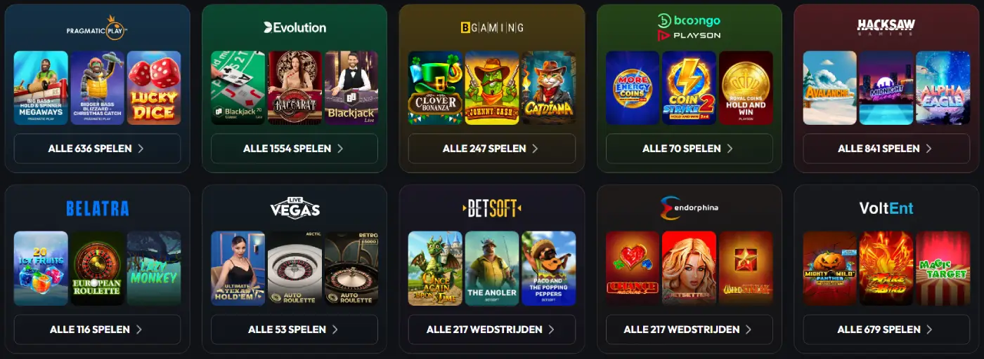 Softwarepartners 7gear Casino NL