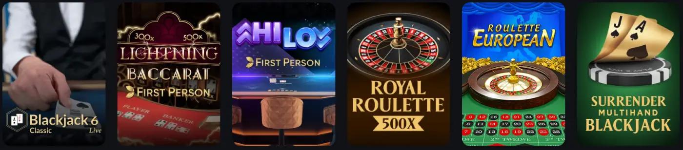 Tafelspellen 7gear Casino NL